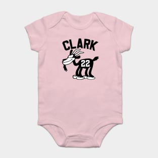 Caitlin Clark GOAT 2, Classic Steamboat Willie Goat Baby Bodysuit